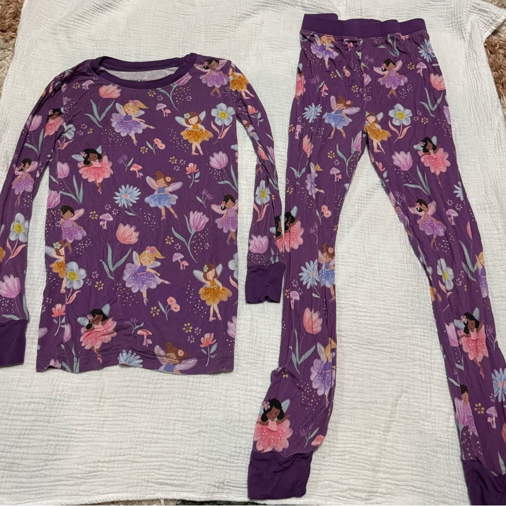 Purple Fairy Little Sleepies Pajamas